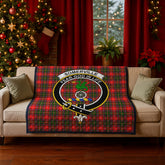 Somerville Tartan Crest Quilt